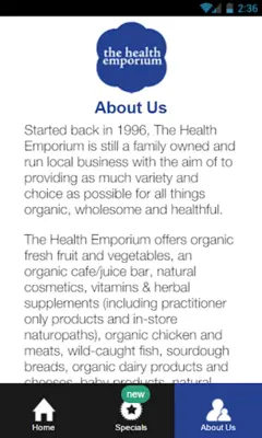 The Health Emporium android App screenshot 4